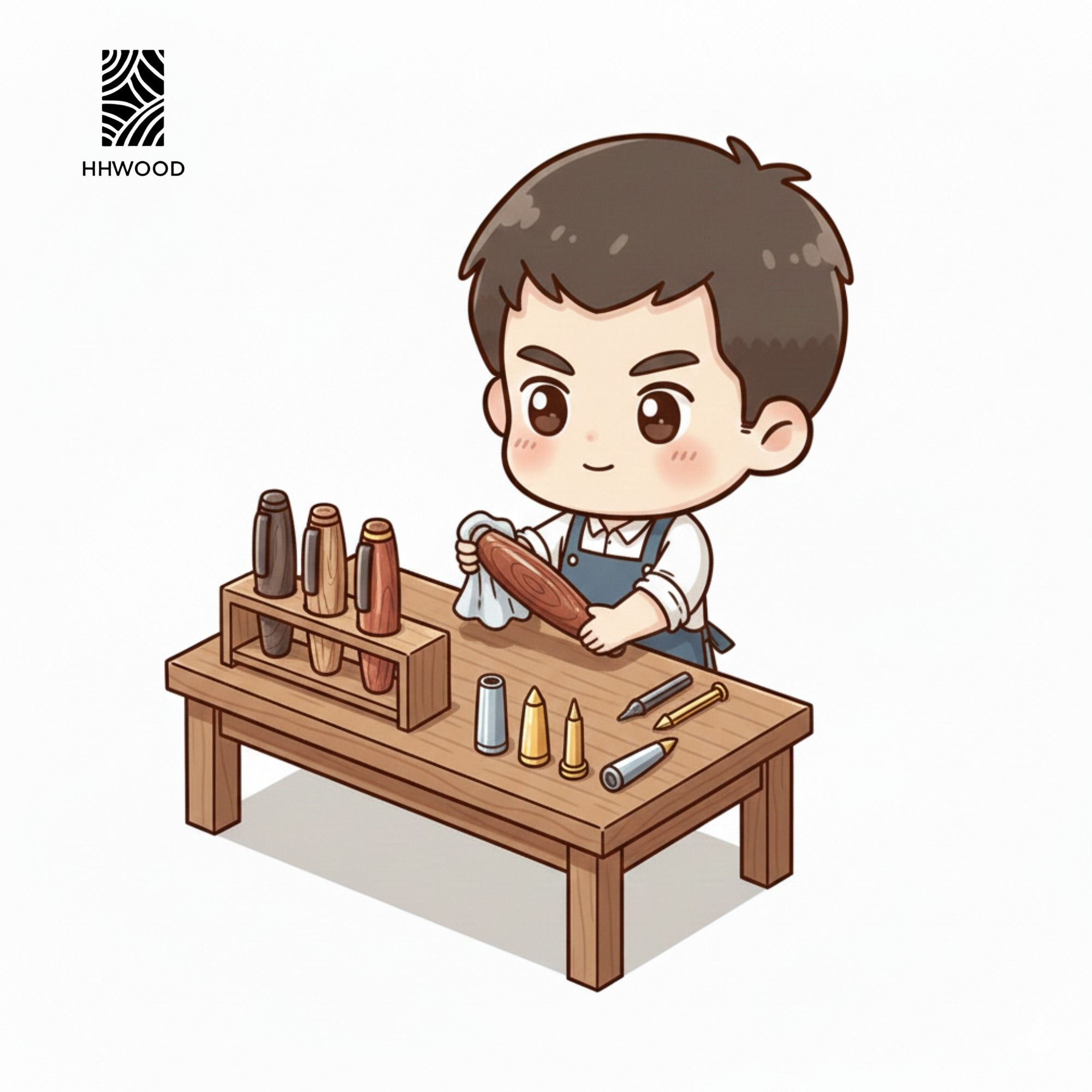 Hành Trình Của Một Chiếc Bút Gỗ Ổn Định